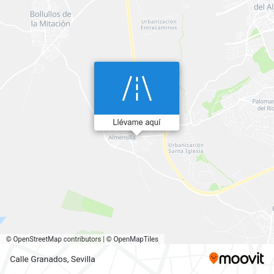 Mapa Calle Granados