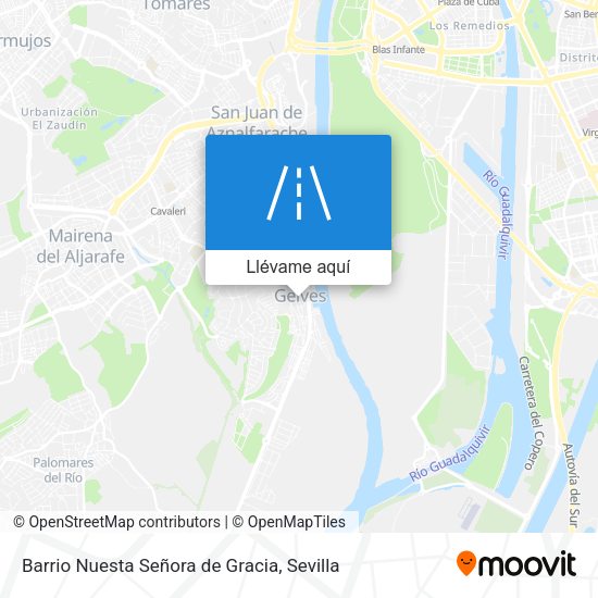Mapa Barrio Nuesta Señora de Gracia