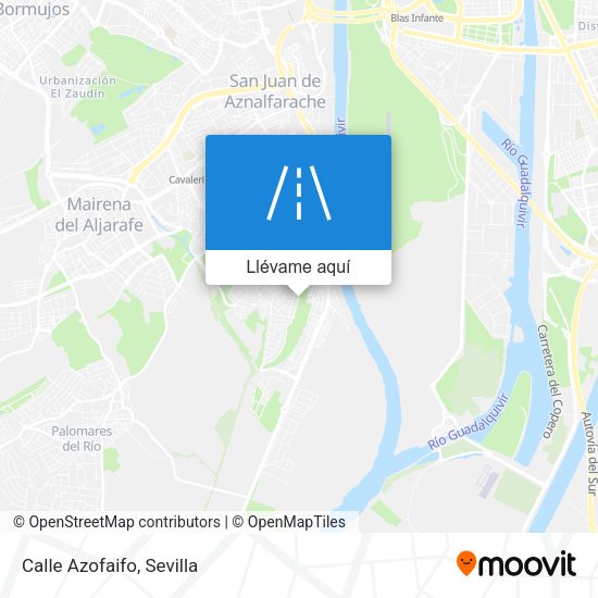 Mapa Calle Azofaifo