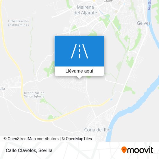Mapa Calle Claveles