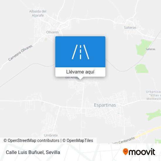 Mapa Calle Luis Buñuel