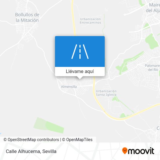 Mapa Calle Alhucema