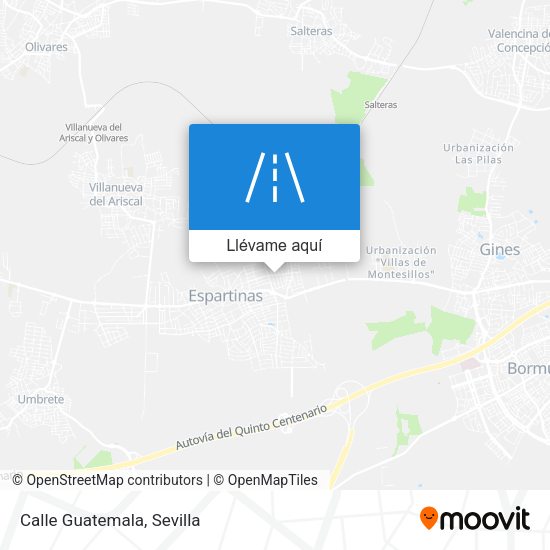 Mapa Calle Guatemala