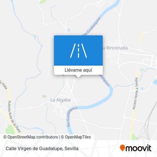Mapa Calle Virgen de Guadalupe