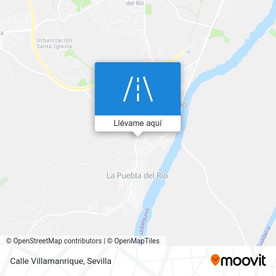 Mapa Calle Villamanrique