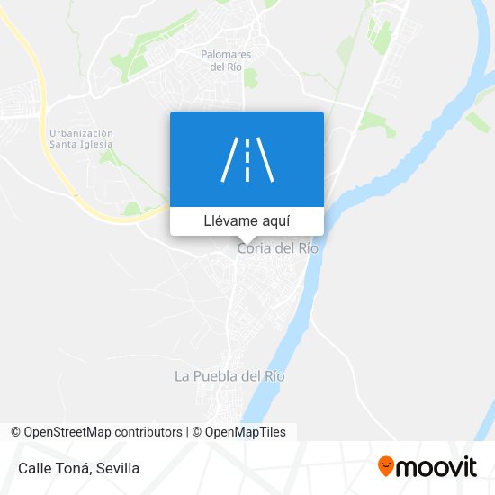 Mapa Calle Toná
