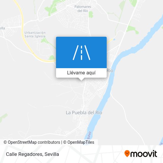 Mapa Calle Regadores