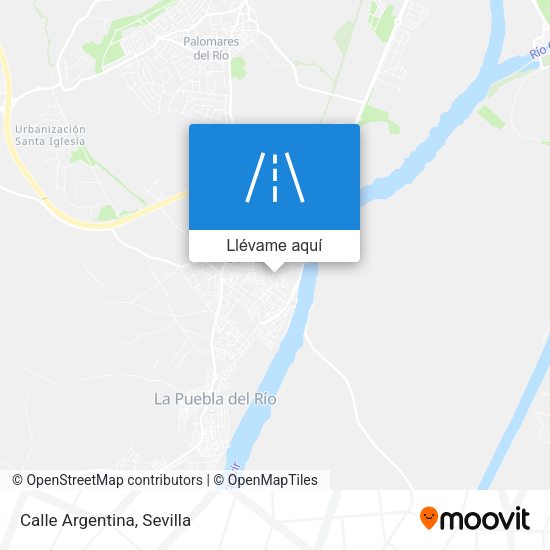 Mapa Calle Argentina