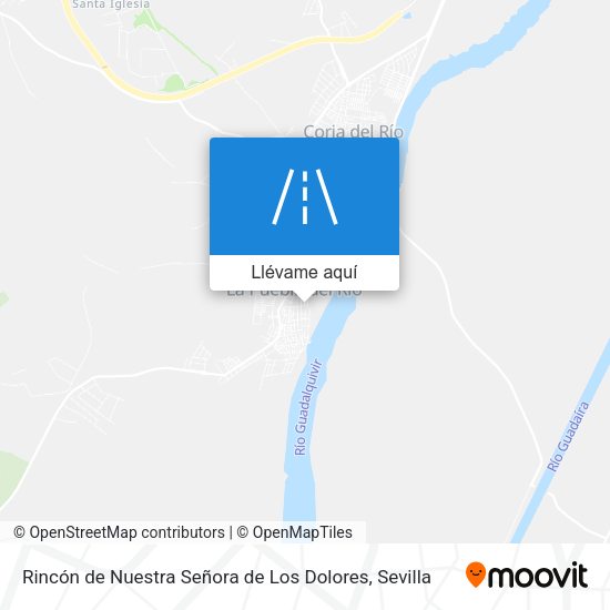 Mapa Rincón de Nuestra Señora de Los Dolores