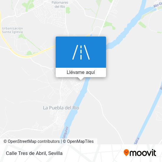 Mapa Calle Tres de Abril
