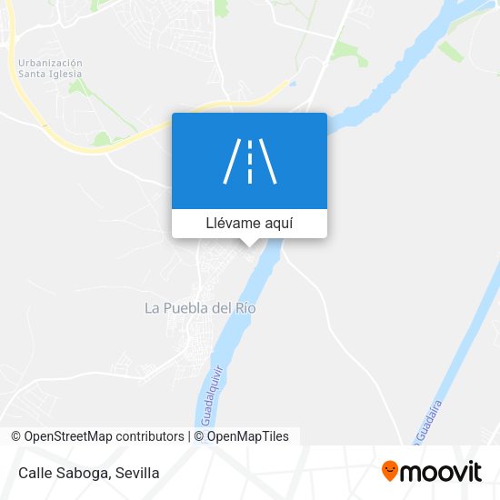 Mapa Calle Saboga