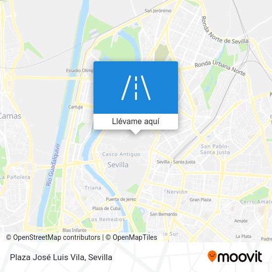 Mapa Plaza José Luis Vila