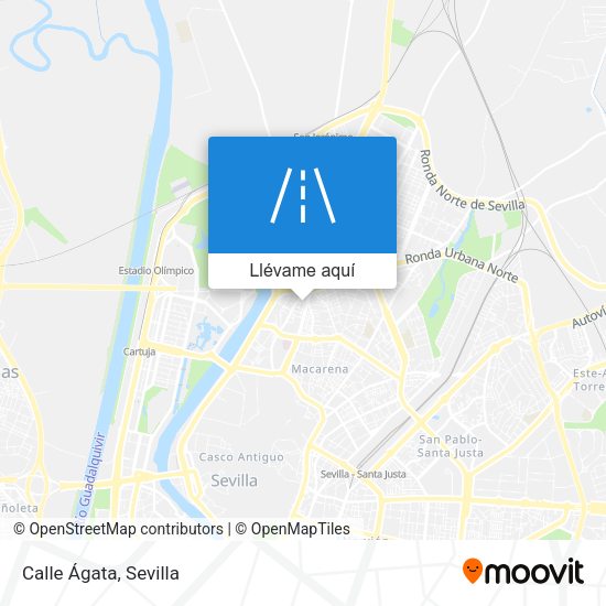 Mapa Calle Ágata