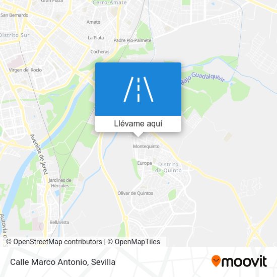 Mapa Calle Marco Antonio
