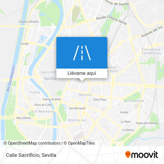 Mapa Calle Sacrificio