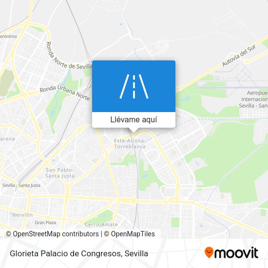 Mapa Glorieta Palacio de Congresos