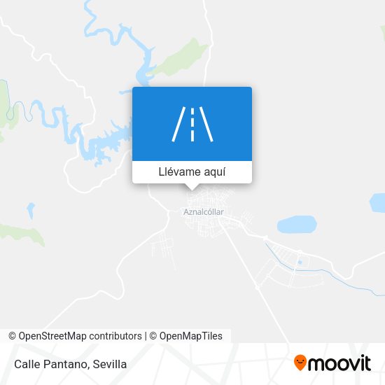 Mapa Calle Pantano