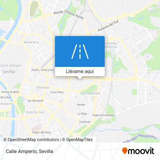 Mapa Calle Amperio