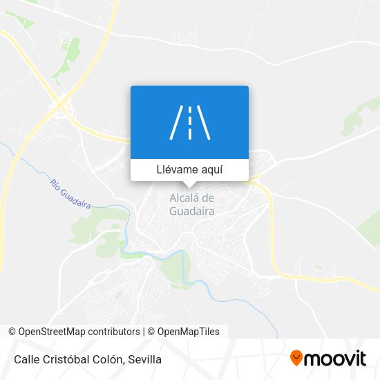 Mapa Calle Cristóbal Colón