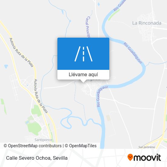 Mapa Calle Severo Ochoa