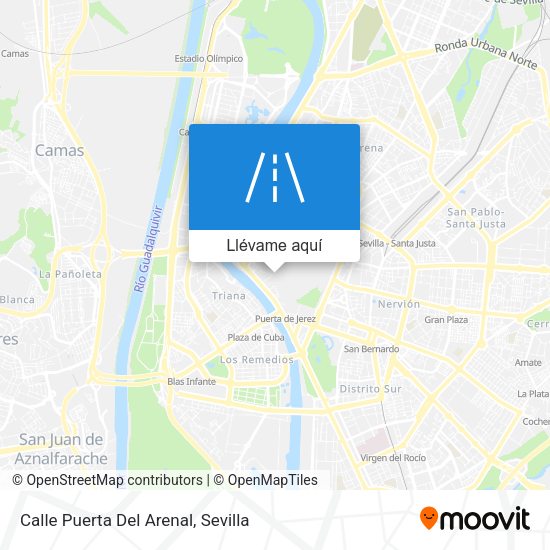 Mapa Calle Puerta Del Arenal