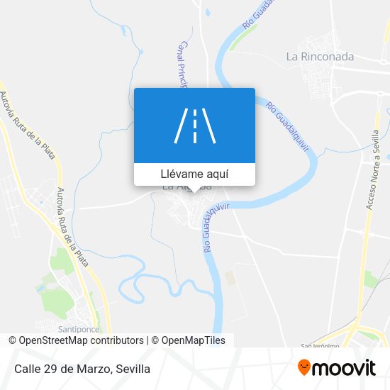 Mapa Calle 29 de Marzo