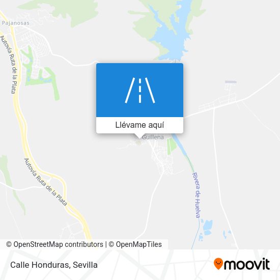 Mapa Calle Honduras