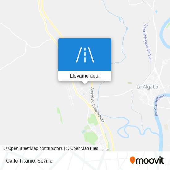 Mapa Calle Titanio