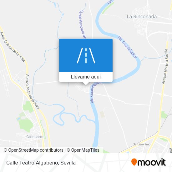 Mapa Calle Teatro Algabeño
