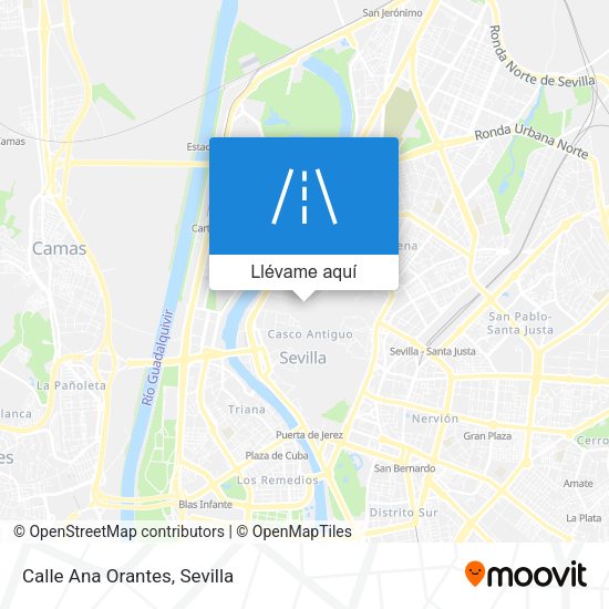 Mapa Calle Ana Orantes