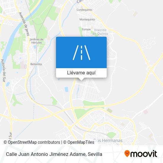 Mapa Calle Juan Antonio Jiménez Adame