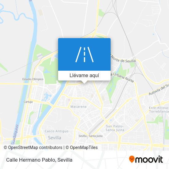 Mapa Calle Hermano Pablo