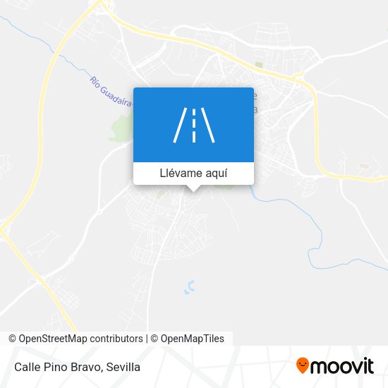 Mapa Calle Pino Bravo