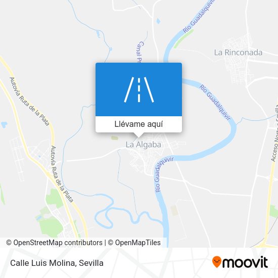 Mapa Calle Luis Molina