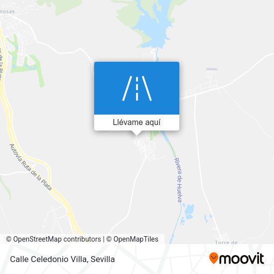 Mapa Calle Celedonio Villa