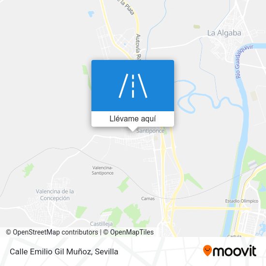Mapa Calle Emilio Gil Muñoz