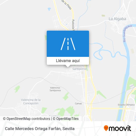 Mapa Calle Mercedes Ortega Farfán