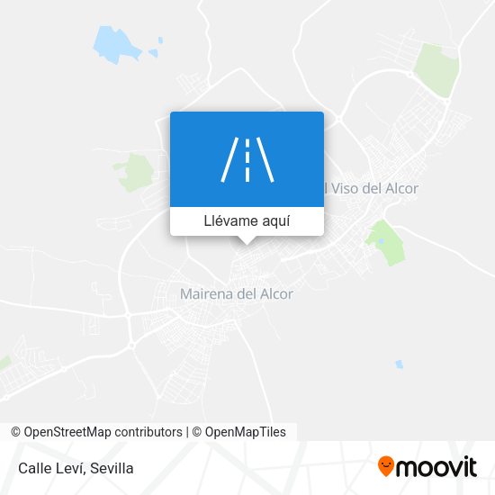 Mapa Calle Leví