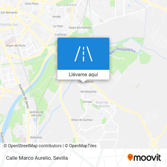 Mapa Calle Marco Aurelio
