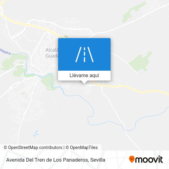 Mapa Avenida Del Tren de Los Panaderos