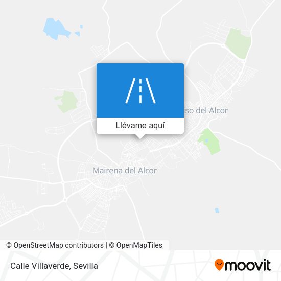 Mapa Calle Villaverde