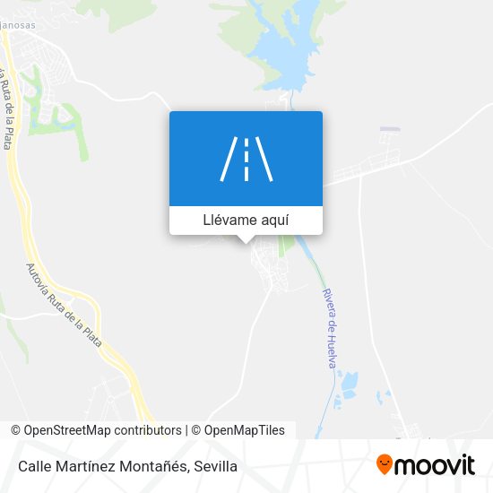 Mapa Calle Martínez Montañés