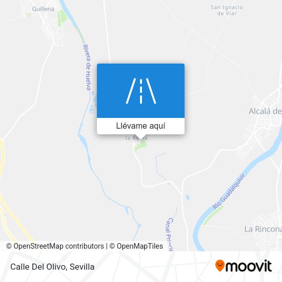 Mapa Calle Del Olivo