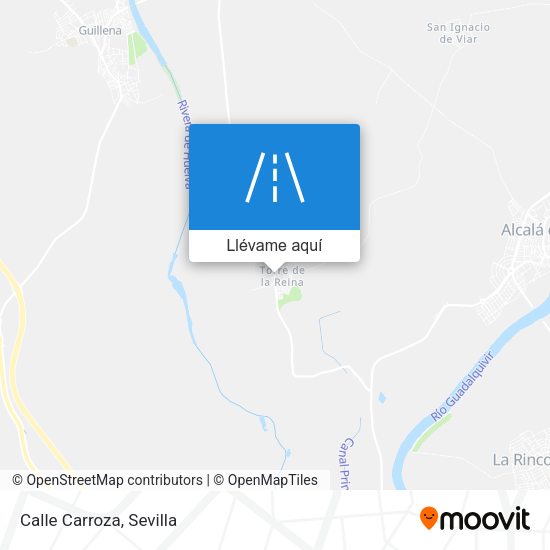 Mapa Calle Carroza