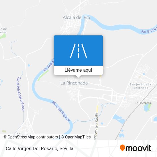 Mapa Calle Virgen Del Rosario