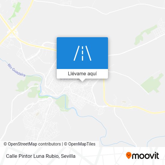 Mapa Calle Pintor Luna Rubio