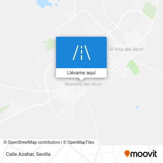 Mapa Calle Azahar