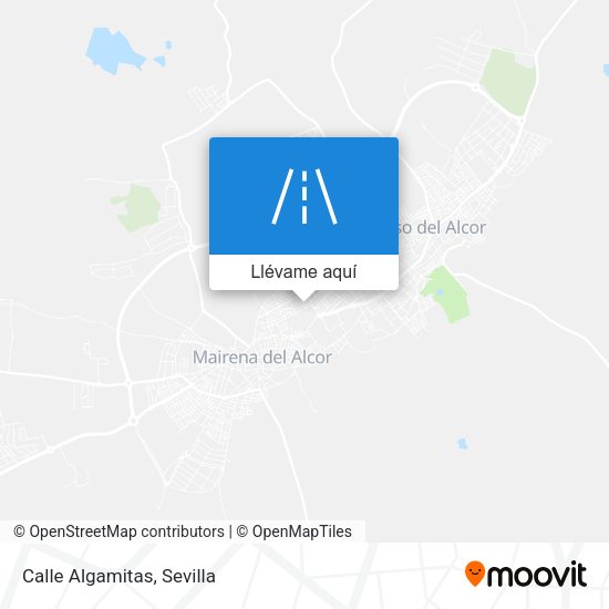 Mapa Calle Algamitas