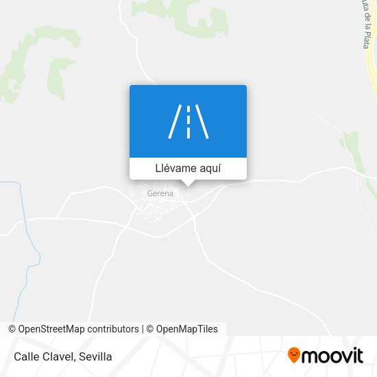 Mapa Calle Clavel