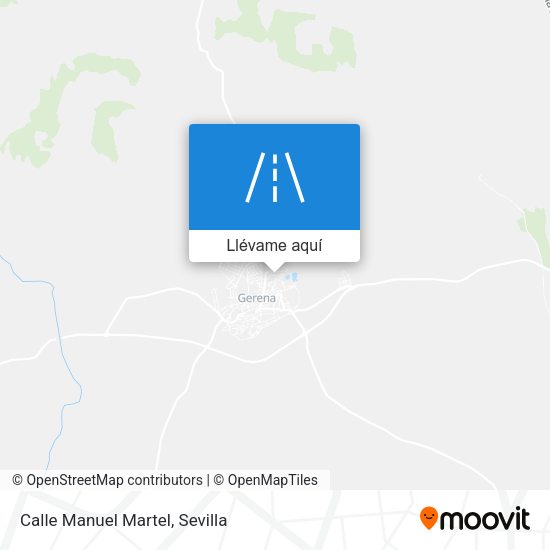 Mapa Calle Manuel Martel